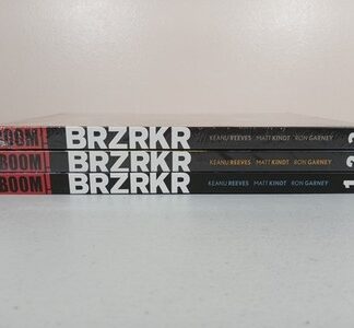 BRZRKR Vol. 1-3 Kickstarter Exclusive Hard Cover 2-3 NIS Authentic Keanu Reeves