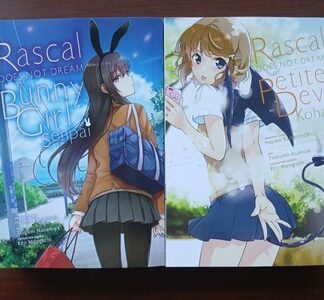 Rascal Does Not Dream of Bunny Girl Senpai Manga | Vol. 1&2| English