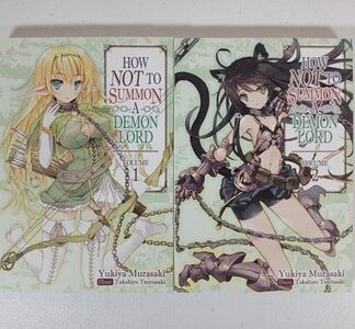 How Not to Summon a Demon Lord Vol 1-2 Light Novel English Authentic J-Novel