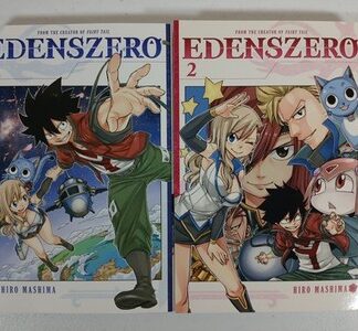 Edens Zero Volume 1 & 2 English Manga Lot Hiro Mashima Kodansha Authentic