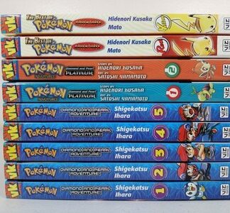 Pokemon Adventures: Diamond and Pearl Vol 1-5, Yellow & Red, Platinum Vol 1-2