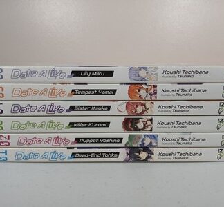 Date A Live Light Novel Vol 1-6 Authentic Koushi Tachibana English Yen Press