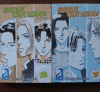 Shout Out Loud! Manga Volumes Book Lot 2-3 Satosumi Takaguchi English Authentic