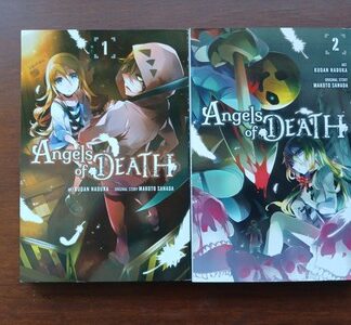 Angels of Death #1 & #2 Anime Manga Lot