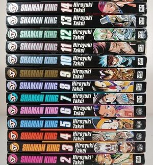 Shaman King Manga Vol 1-15 Hiroyuki Takei Shonen Jump Viz Media English