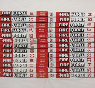 Fire Force Manga Lot Volumes 1-26 English Atsushi Ohkubo Kodansha Comics