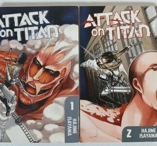 Attack on Titan Manga Vol 1-2 AOT Authentic English Isayama