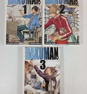 Bakuman Manga Vol 1-3 Tsugumi Ohba Authentic English