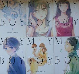 My Boy Manga English Paperback Vol 1-6, Authentic Vertical Comics