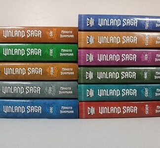 Vinland Saga Manga Series English Edition, Vol 1-2, 4-12 Authentic Kodansha
