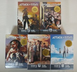 Attack on Titan Vol 1-22 Manga Box Sets Kodansha Comics New Sealed Short Stories