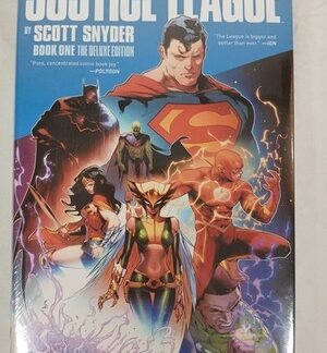 DC Justice League Scott Snyder Book One Deluxe Edition Hardcover New Sealed