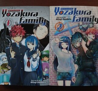 Mission: Yozakura Family Vol 1-2 English Authentic Shonen Jump Viz Media