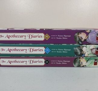 The Apothecary Diaries Light Novel Volumes 1-3 English Authentic Square Enix