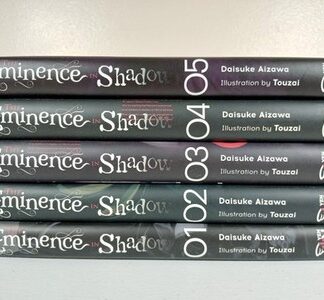 The Eminence in Shadow Vol 1-5 English Light Novel Set Hardcover HC Authentic