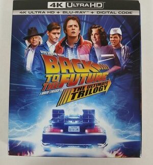 Back to the Future The Ultimate Trilogy - 4K Ultra HD + Blu-ray + Digital 4K UHD