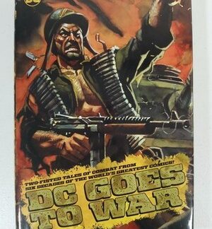 DC Goes to War Hardcover Dust Jacket Authentic Comics Graphic Novel, Kirby Ennis