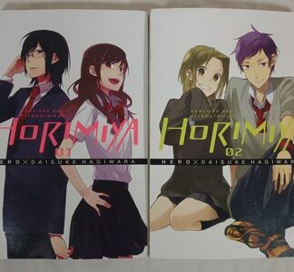 Horimiya Volume 1-2 Manga, English Daisuke Hagiwara