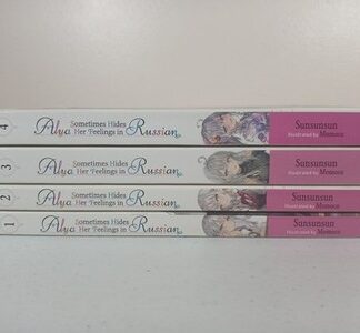 Alya Sometimes Hides Her Feelings in Russian Vol 1-4 Light Novel English