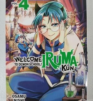 Welcome to Demon School Iruma-Kun Manga Vol 4 English Authentic Osamu Nishi
