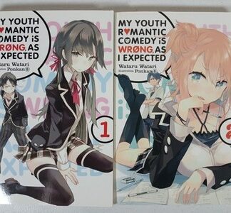 My Youth Romantic Comedy Is Wrong as I Expected Light Novel Vol 1-2