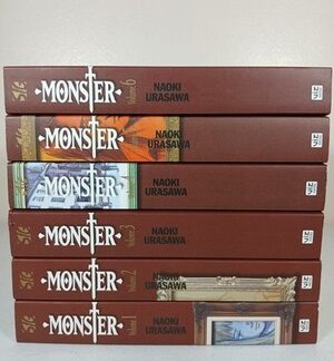 Monster: Perfect Edition Naoki Urasawa Manga Vol 1-6 Authentic Viz Signature