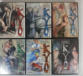 Volume 1, 2, 4-6 Samurai Deeper Kyo  Anime DVD | Missing 3rd Disc Only Case