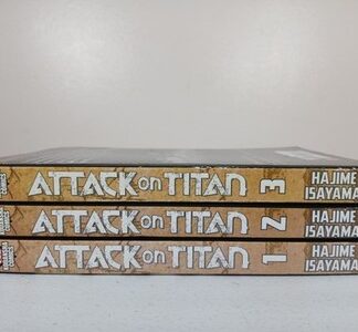 Attack on Titan Manga Vol 1-3 AOT Authentic English Isayama Kodansha Comics