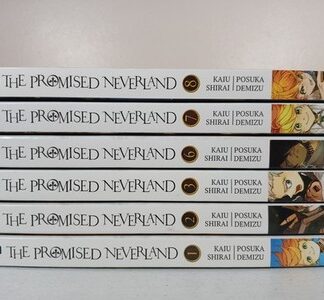 The Promised Neverland Manga Vol 1-3, 6-8 English Authentic Shonen Jump