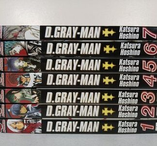 D. Gray-Man Manga Vol 1-7 Authentic Shonen Jump Advanced Viz Media English