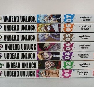 Undead Unluck Manga Vol 1-7 Authentic English Shonen Jump Viz Yoshifumi Tozuka
