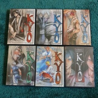 Volume 1, 2, 4-6 Samurai Deeper Kyo DVD  | Missing 3rd Disc
