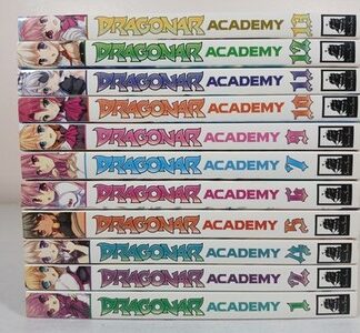 Dragonar Academy Manga Vol 1-2, 4-7, 9-13 English Seven Seas Ran Shiki Mizuchi