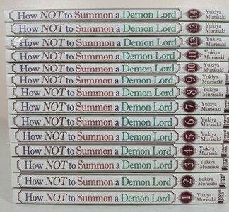 How Not to Summon a Demon Lord Light Novel Vol 1-14 English Yukiya Murasaki