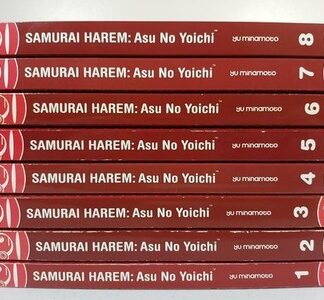 Samurai Harem: Asu No Yoichi Manga Vol 1-8 English Tokyopop Yu Minamoto