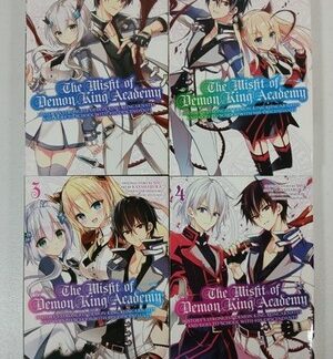The Misfit of Demon King Academy Manga Vol 1-4 English Shu Kayaharuka Shizuma
