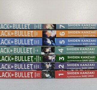 Black Bullet Light Novel Vol 1-7 English Shiden Kanzaki Saki Ukai Yen Press