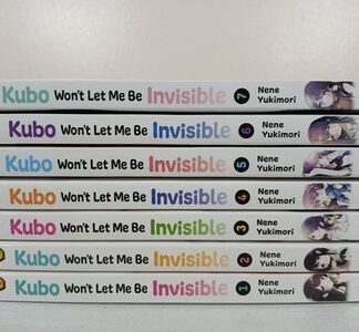 Kubo Won't Let Me Be Invisible Manga Vol 1-7 Yukimori Viz Shonen Jump English