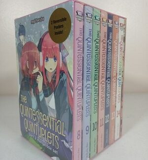The Quintessential Quintuplets Part 2 Manga Vol 8-14 Poster Box Set Negi Haruba