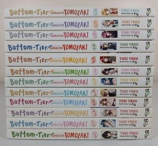 Bottom Tier Character Tomozaki Light Novel Vol. 1-10 + 6.5 + 8.5 English