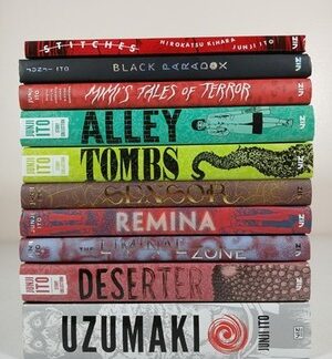 Junji Ito Manga Collection English Authentic Viz Signature Uzumaki Remina Tombs