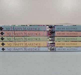 My Happy Marriage Vol 1-5 English Light Novel Akumi Agitogi Authentic Yen Press