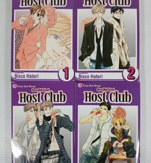 Ouran High School Host Club Manga Vol 1-4 English Bisco Hatori Shojo Beat Viz