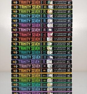 Trinity Seven Manga Vol 1-24+15.5 English Kenji Saito Akinari Nao Yen Press