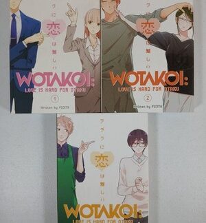 Wotakoi Love is Hard for Otaku Manga Vol 1-3 English Fujita Kodansha Comics