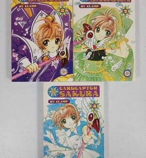 Cardcaptor Sakura Manga Vol 2-4 Clamp Tokyopop Chix Comix