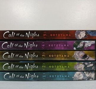 Call of the Night Manga Vol 1-5 English Kotoyama Viz Media Shonen Jump