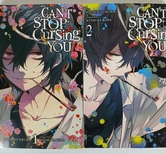 Can't Stop Cursing You Manga Vol 1-2 Yen Press Kensuke Koba Natsuko Uruma