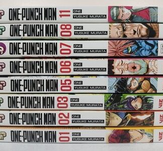 One-Punch Man Manga Vol 1-3, 5-8, 11 ONE Yusuke Murata English Viz Media Shonen