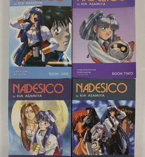 Nadesico Manga Vol 1-4 Kia Asamiya CPM Press English